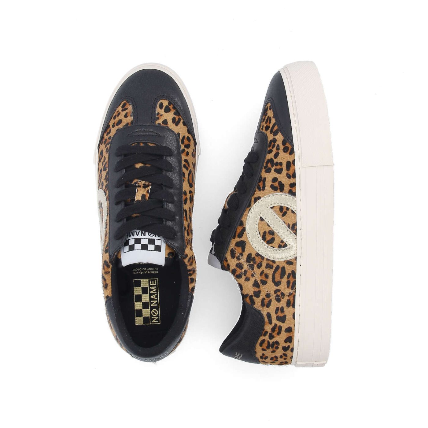 ARCADE TOE SIDE W - PONY LEO/GLOW - MARRONE/NERO